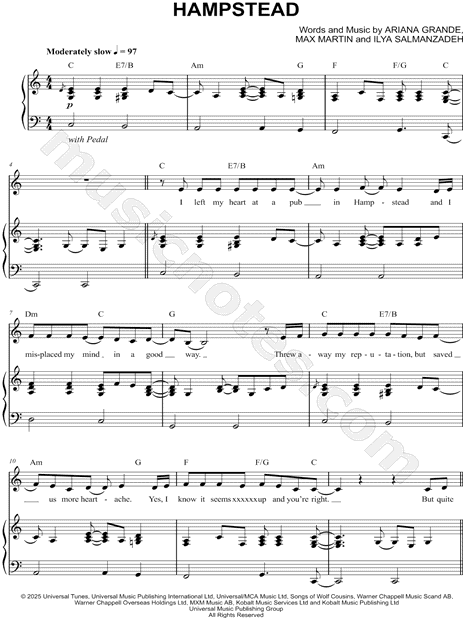 Hampstead - Ariana Grande